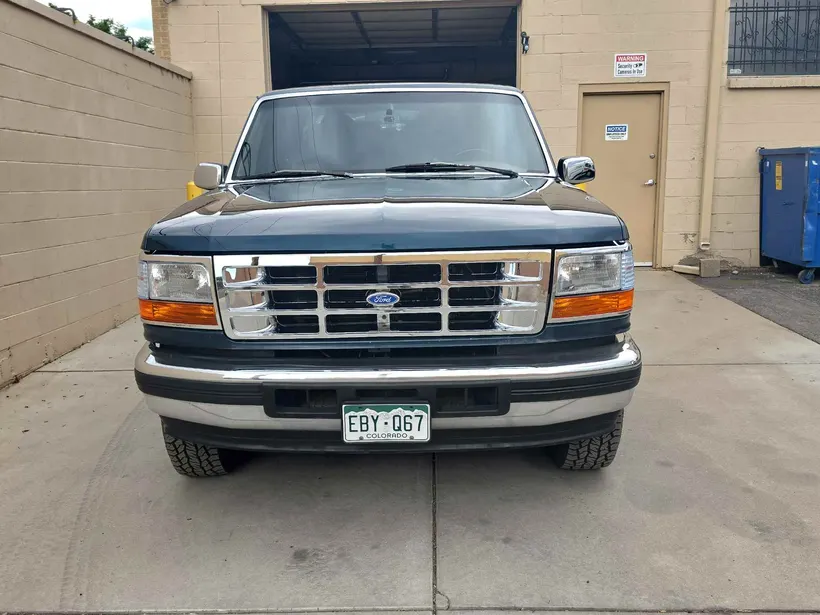 Ford F-150 after a full factory-match respray